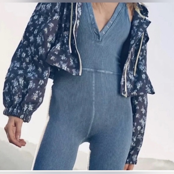 Free People Movement Adjustable Break My Heart Cropped Jacket Small - Picture 7 of 7